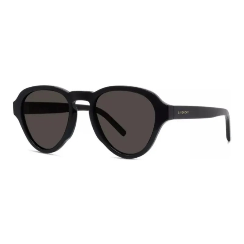 GIVENCHY Acetate Irregular Shape Sunglasses Women's Black-0