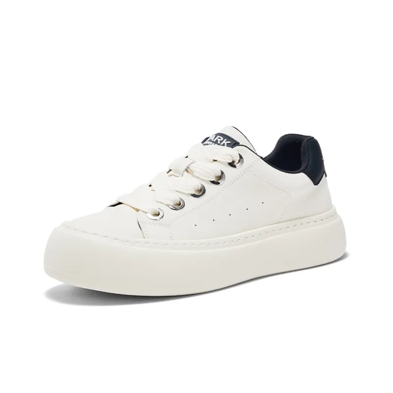 FAIRWHALE Low-Top Skateboard Shoes Men's Coconut Milk White/Oreo-1