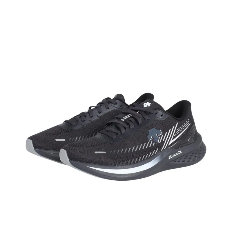DESCENTE ENERZITE SUPER V2 Cushioning Anti Slip And Wear Resistant Breathable Support Low Top Running Shoes Men's Black-1