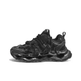 Jet Black (Distressed Lace-Up)