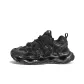 Jet Black (Distressed Lace-Up)