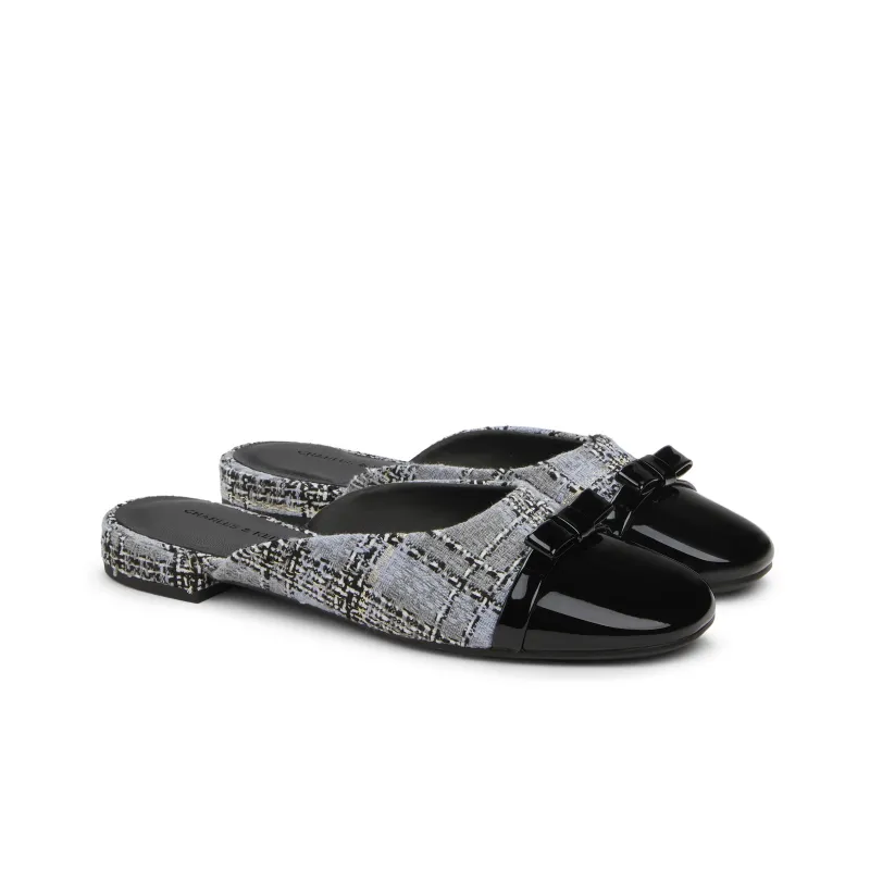CHARLES&KEITH Composite Sole Slip Resistant Closed Toe Slippers 2cm Women's-10