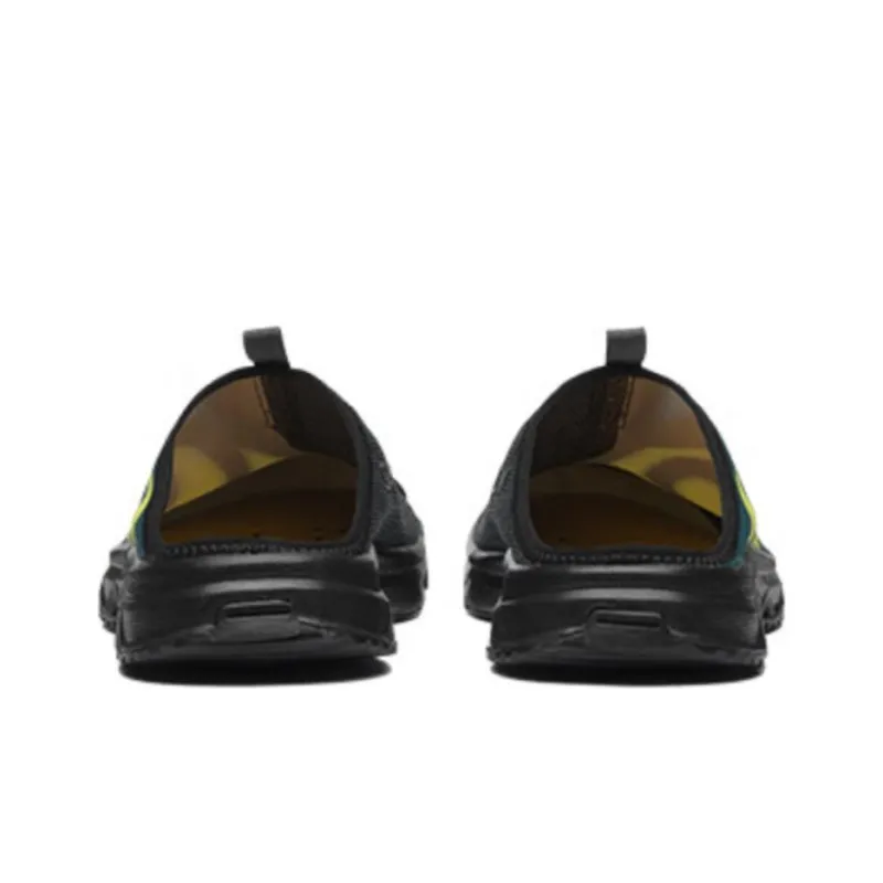 SALOMON RX Slide 3.0 Abrasion-Resistant Slip-Resistant Wrap-toe Slippers Unisex Green-3