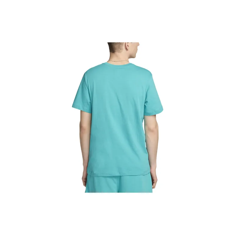Nike T Shirts Men Sky Blue-1