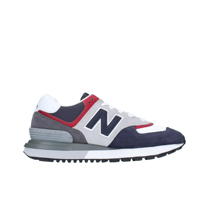 New Balance 574 Navy Grey Red-1