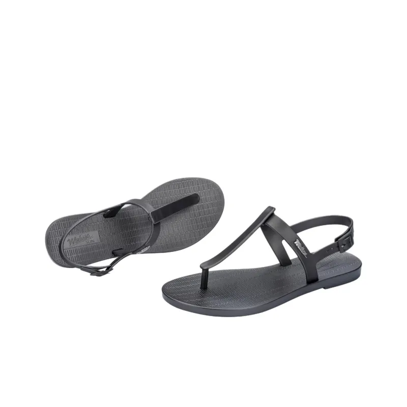 MELISSA One Strap Sandals Women's Gray-3