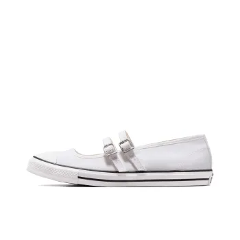 Converse Chuck Taylor All Star Anti-Slip And Wear-Resistant Lightweight Low-Top Canvas Shoes Women's White