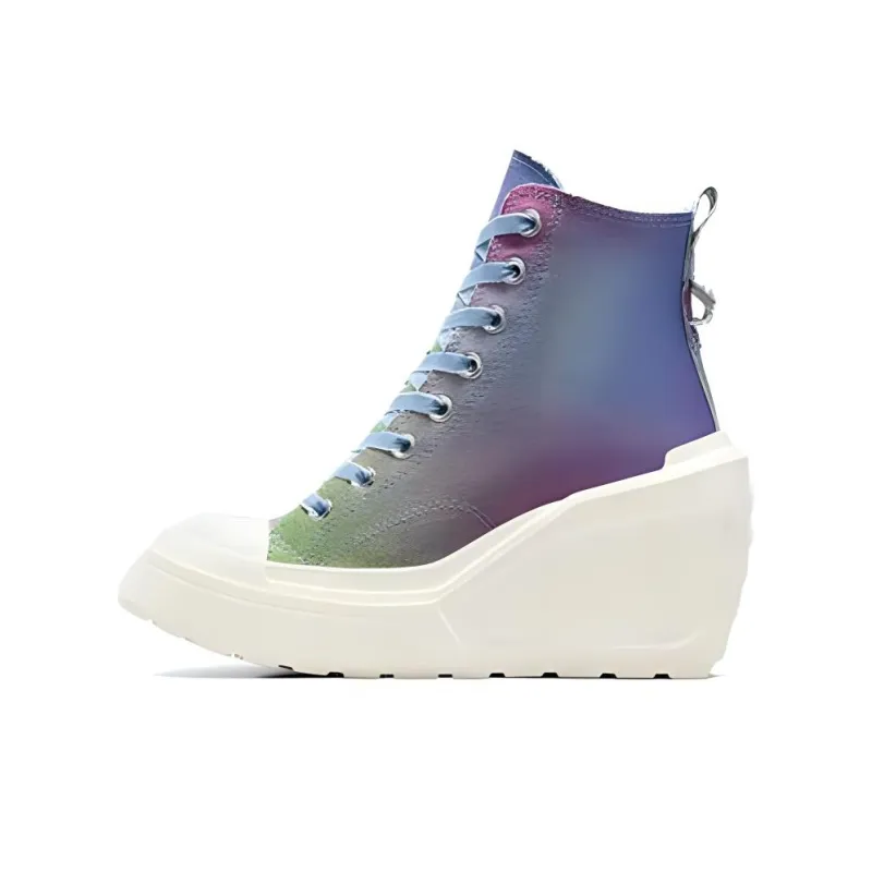 Converse Women's Chuck 70 De Luxe Wedge Platform High 'Denim Ombre' Women's-0