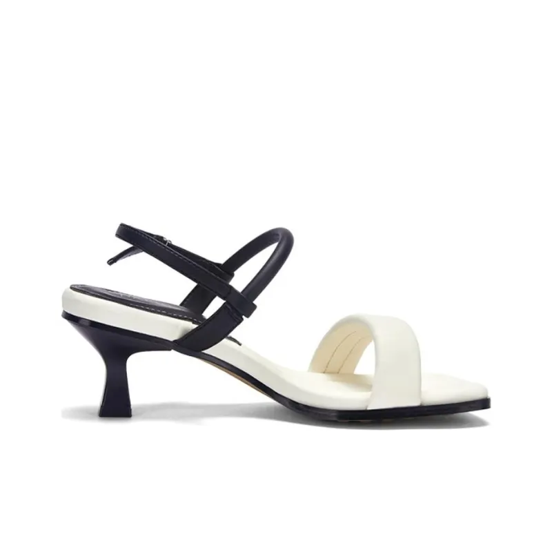 DAPHNE One Strap Sandals 6.5cm Women's Ecru-2