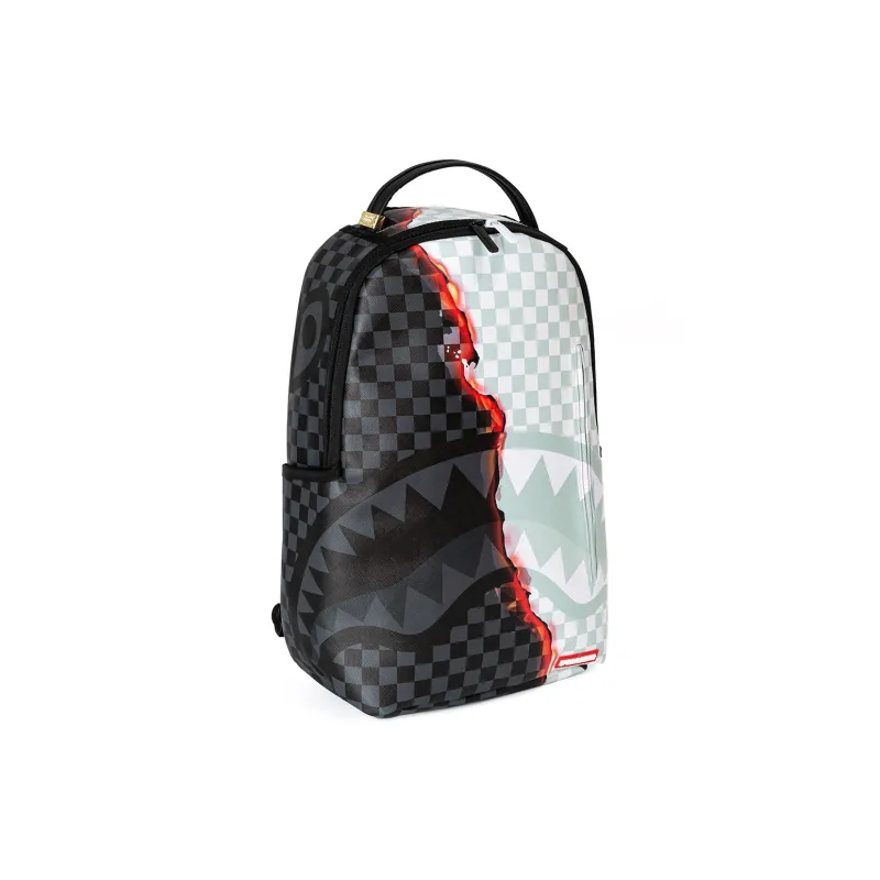 SPRAYGROUND PVC Backpack Regular Men's Black-1