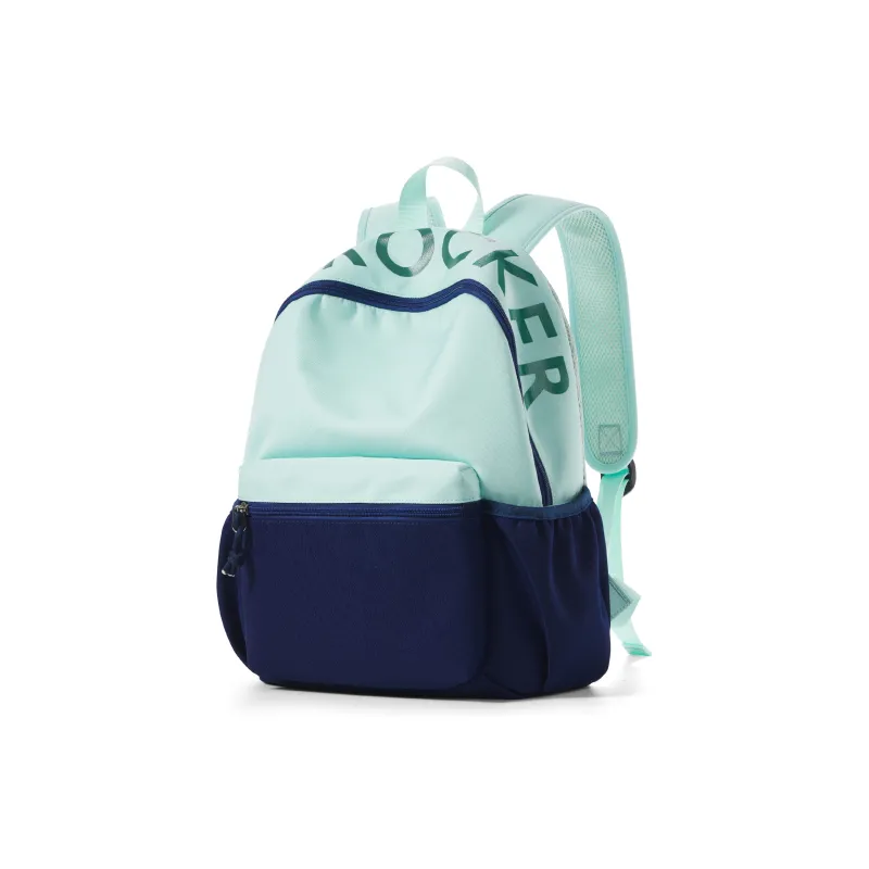 Werocker Fabric Backpack Unisex Yellow Blue/Blue Green/Classic Black-9