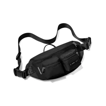 Werocker Nylon Fanny Pack Regular Unisex Classic Black Ecru Mint Green Gray Brown Royal Blue Army Green Gray