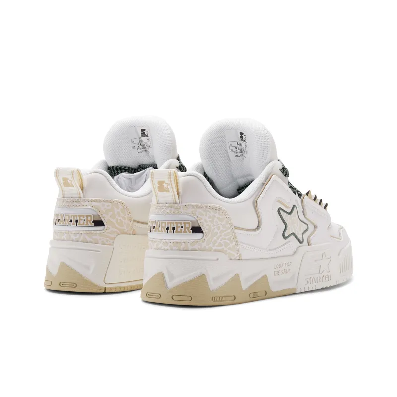 STARTER VOL2 Low Top Skateboard Shoes Women's White-3
