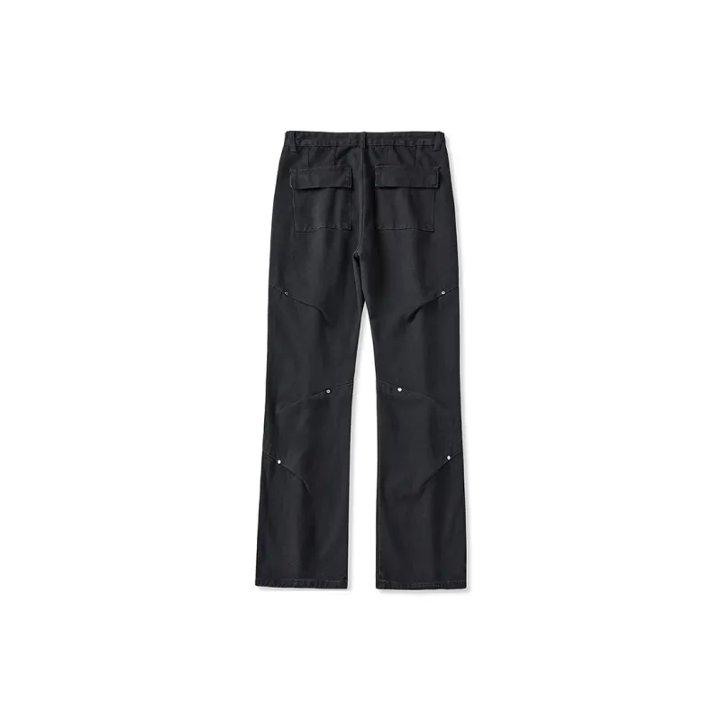 TESTUNG Jeans Unisex Black-1