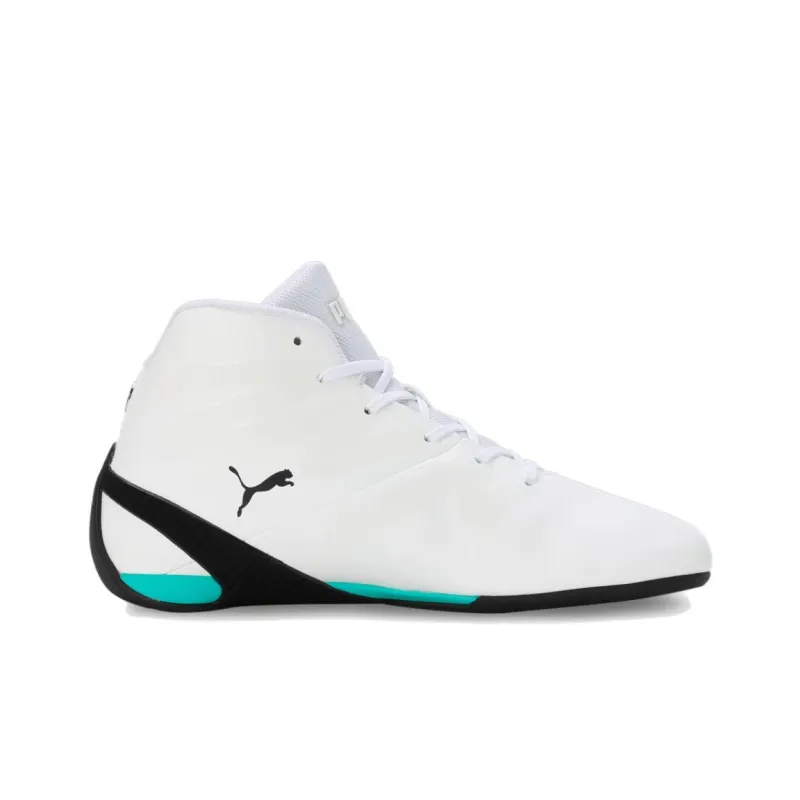 Puma Mercedes-AMG Petronas F1 X Carbon Cat Mid 'White Spectra Green'-1