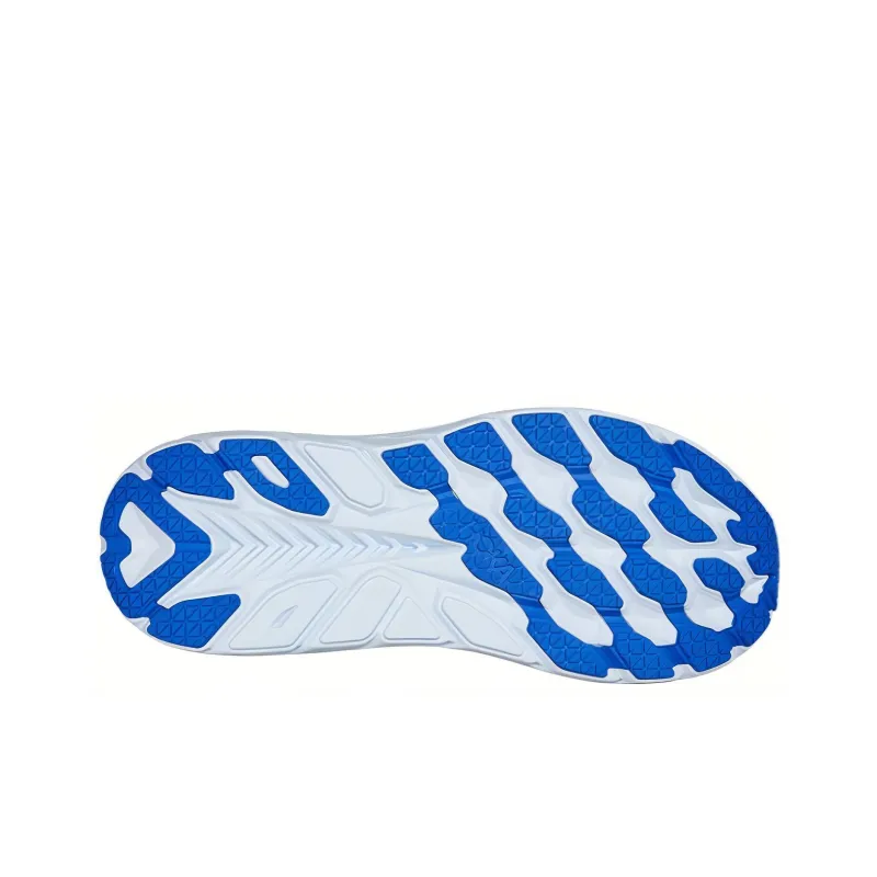 HOKA ONE ONE Clifton 8 Wide 'White Blue'-4