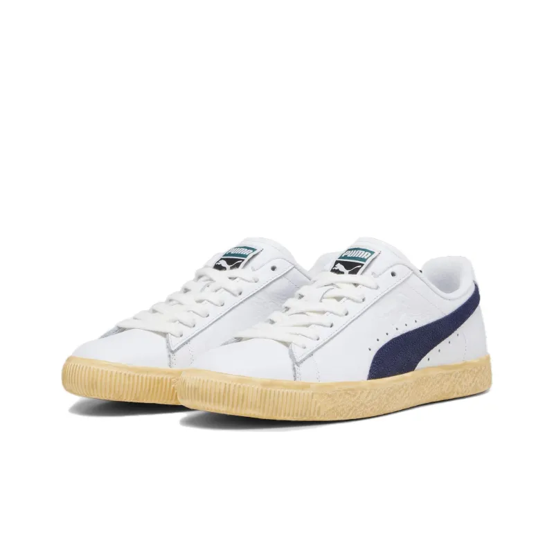 PUMA Clyde Vintage 'White Navy'-2