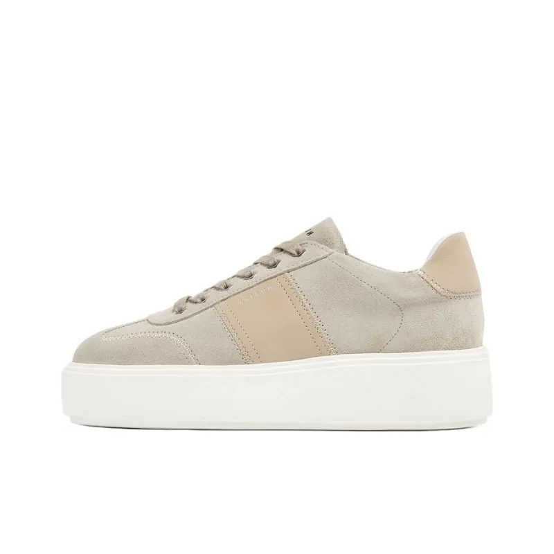 NUBIKK Elise Wing Low-Top Skateboard Shoes Women's Beige-0