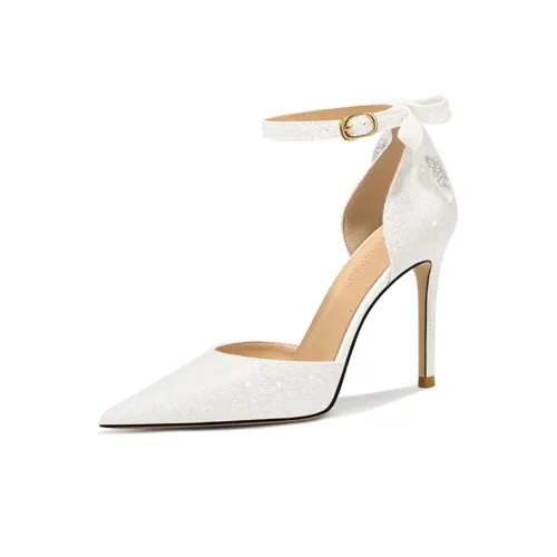 Lily Wei High Heels Women's White