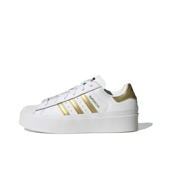 Superstar Women's Adidas Originals Bonega 'White Gold Metallic' Women's