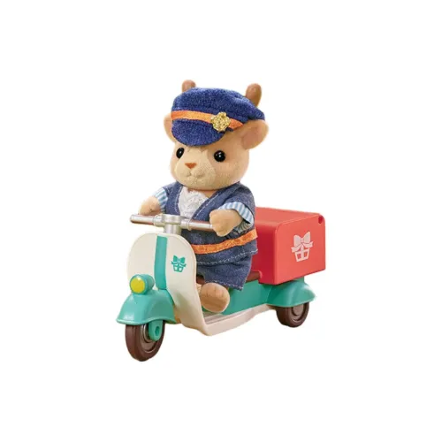 Sylvanian Families Elk Delivery Person Dolls Plush Doll 15.5cm High