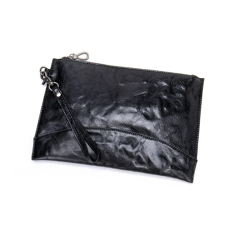 DOSRFINI Cow Leather Casual Individual Clutch Men's-3