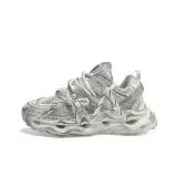 Vintage White (Distressed Lace-Up)