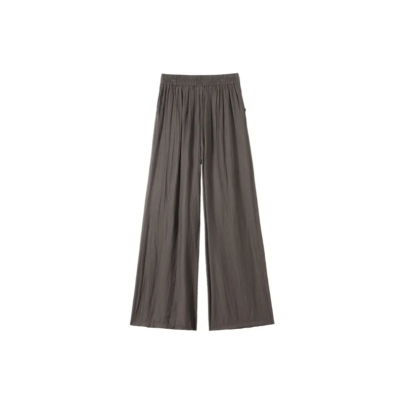 0571 Family Casual Pants Women's Coffee-1