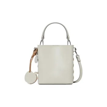 Stella McCartney Frayme Logo Charm Bucket Bag