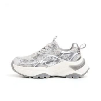 CHRISTINE SHEII Siu Siu Chunky Sneakers Women's Space Silver