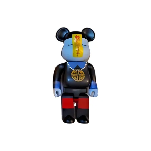 BE@RBRICK Glow In The Dark Zombie Singapore Limited Hang Tag Box 100%