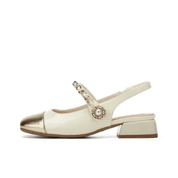 DAPHNE Strap Sandals 3.5cm Women's Rice Gold/silver Black