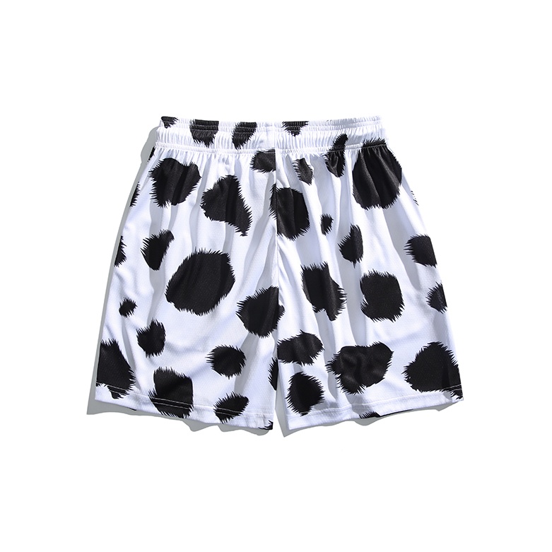 Inaka store power Cow print gym shorts