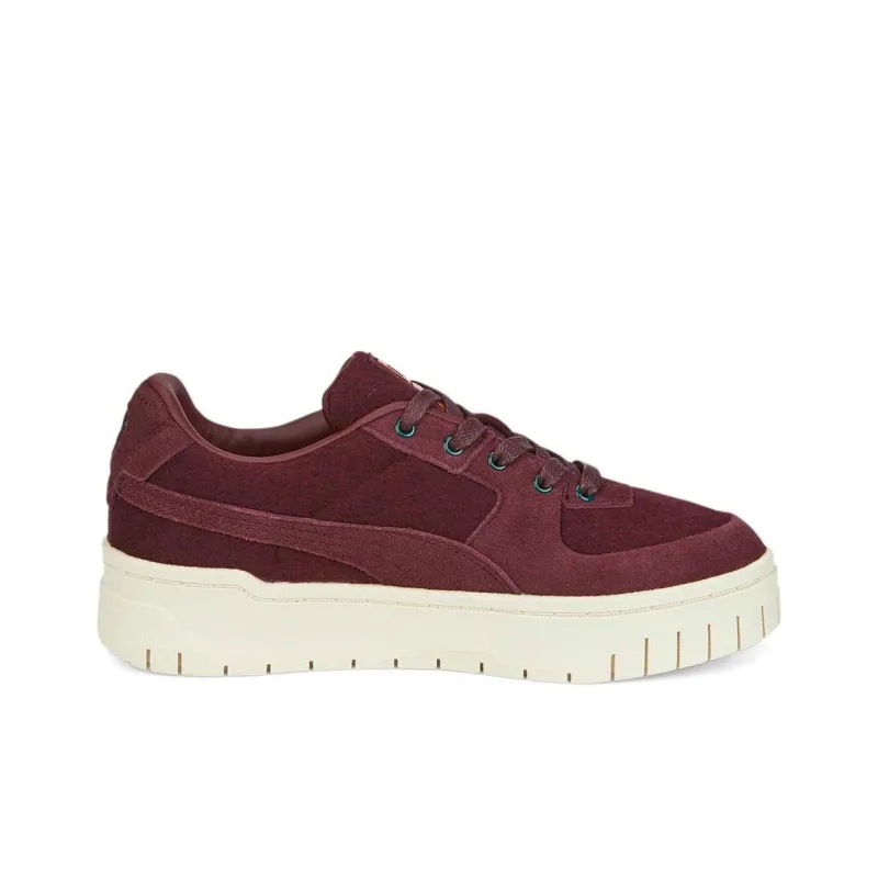 PUMA Cali Dream Abrasion Resistant Breathable Low Top Skateboard Shoes Women's Red-1