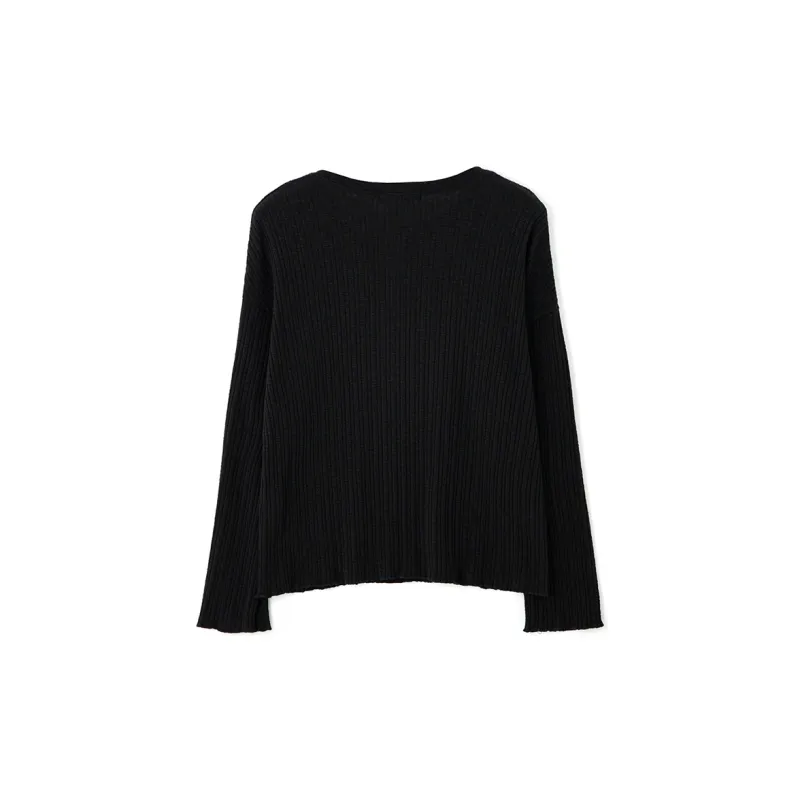 SOON FLOWER T Shirt Women's Black-1