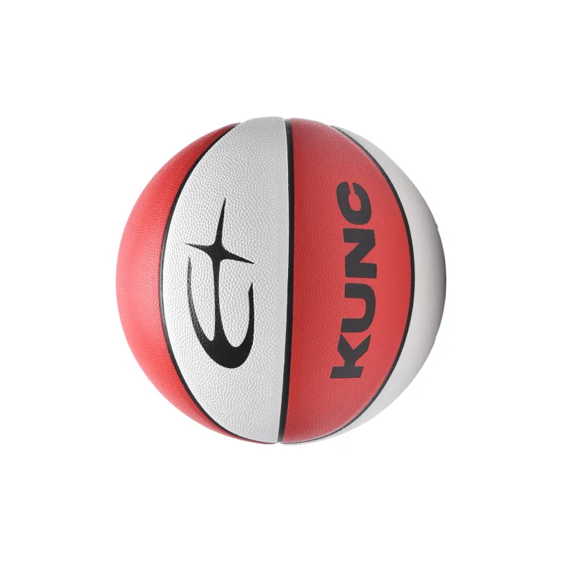Sijue PU Basketball Red White Size 7 Training Unisex-3