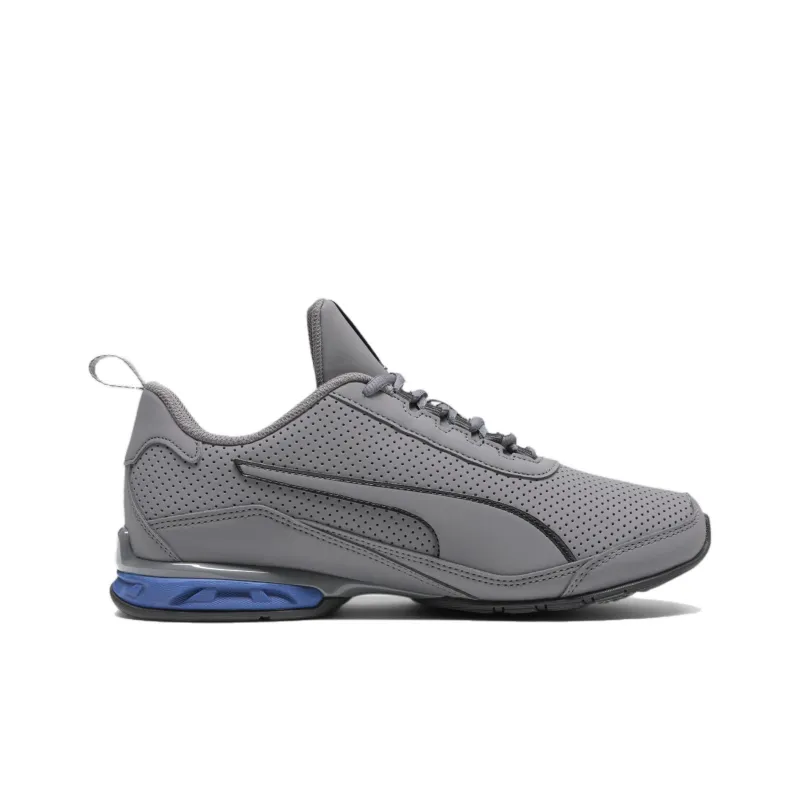 PUMA Anti-Slip Wear-Resistant Low-Top Running Shoes Men's Gray Blue-1