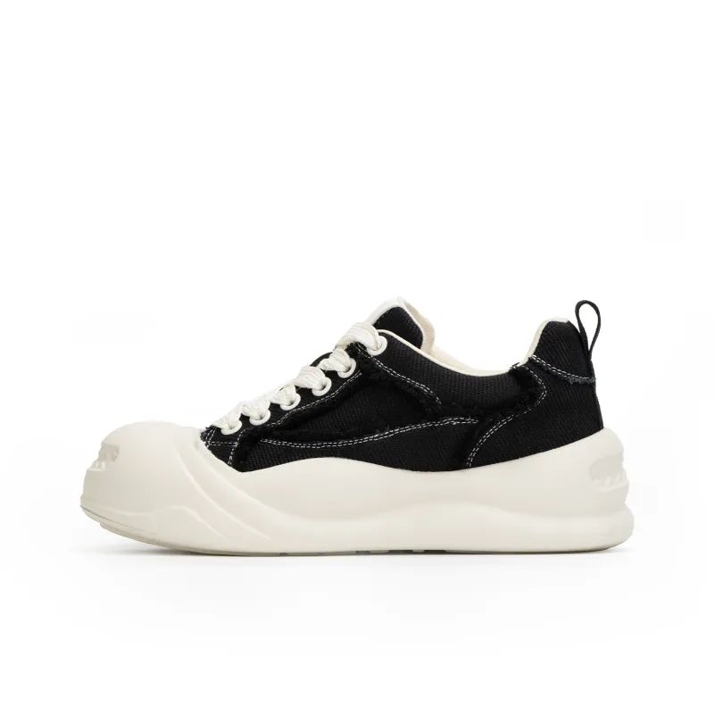 Lilbetter Think About It Wear-Resistant Breathable Slip-Resistant Low-Top Canvas Shoes Unisex-0