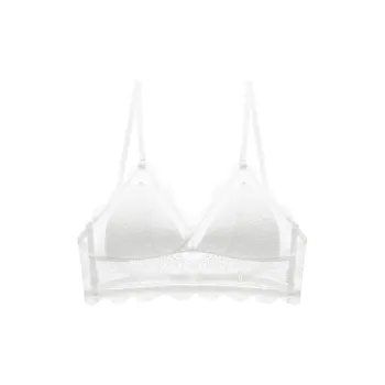 Flowers In Water Bra Women's White