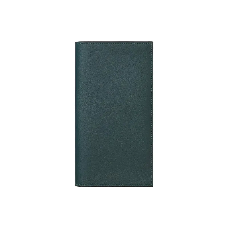 HERMES Swift Calfskin Wallet Men's Jasper-0