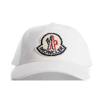 Moncler Logo appliqué Cotton Cap