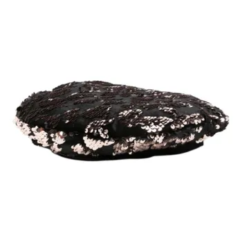 BALMAIN Sequinned Velvet Beret