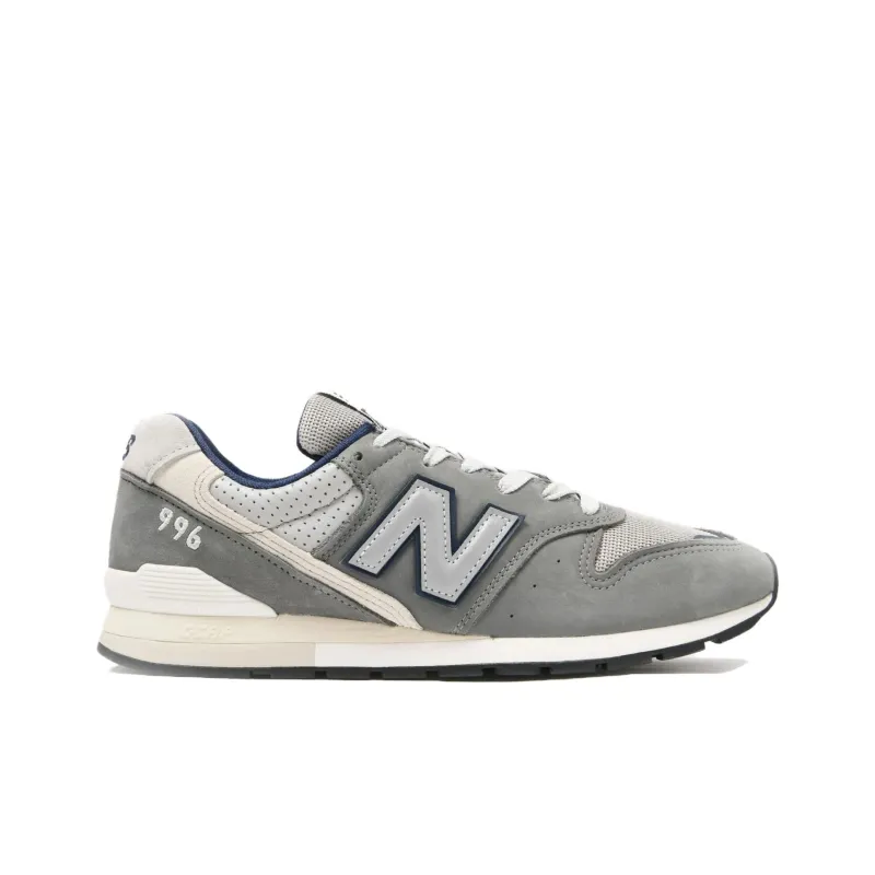 New Balance NB 996 Cushioning Wear Resistant Low Top Casual Running Shoes Unisex Gray-1