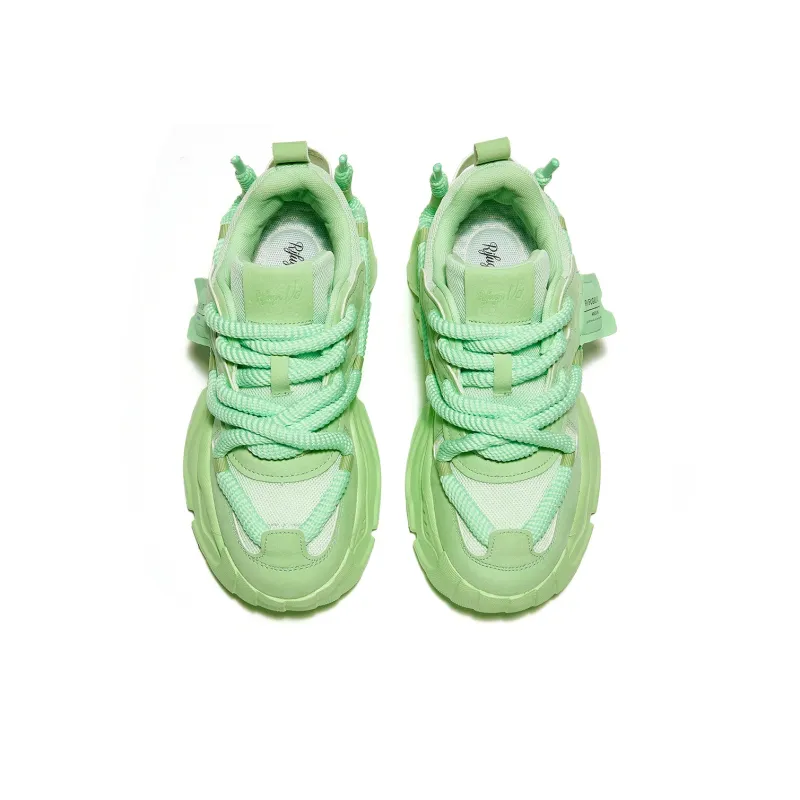 RIFUGIO VO' Shock Absorbers With Slip Resistant And Abrasion Resistant Properties Low Top Chunky Sneakers Unisex-57