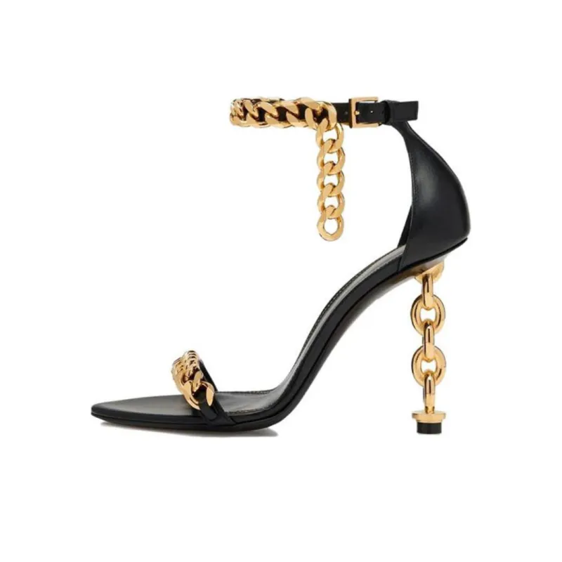 TOM FORD One Strap Sandals 10.5cm Women's Black-0