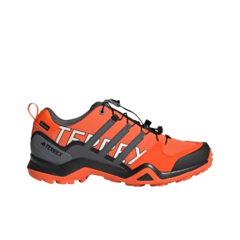 Adidas Terrex Swift Anti-Slip Wear-Resistant Low-Top Trekking Shoes Men's Orange-1