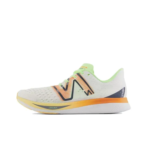 New Balance FuelCell SuperComp Pacer Slip Resistant Low Top Training Shoes Women's White