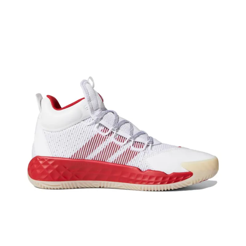 Adidas Pro Boost Mid White/Red-1