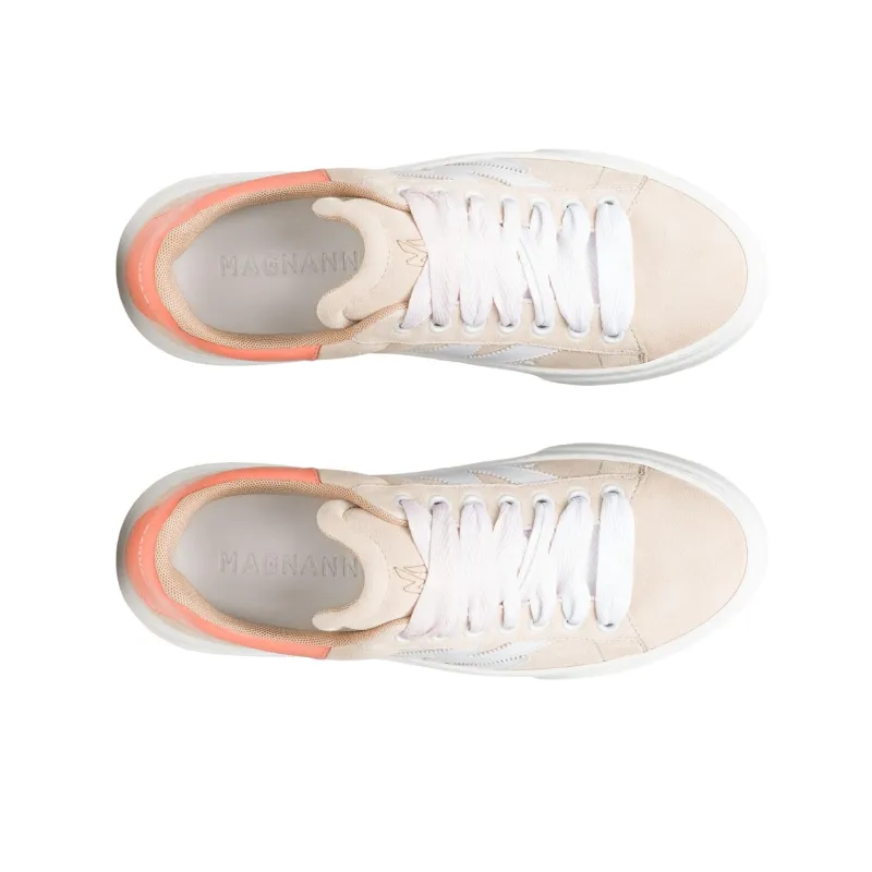 Magnanni Brisa Low-Top Skateboard Shoes Women's Beige-3