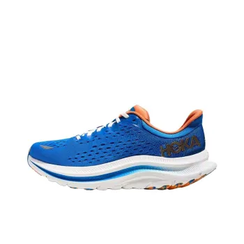 HOKA ONE ONE Kawana Cushioning, Slip Resistant, And Abrasion Resistant Low Top Running Shoes Men's Blue